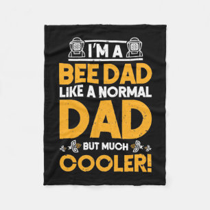 Bijenteelt   Ik ben een bijenvader Fleece Deken