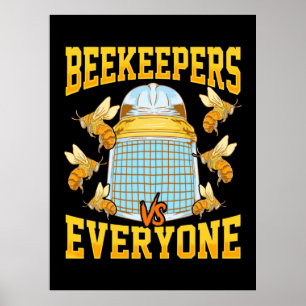 Bijenteelt imkers en iedereen poster