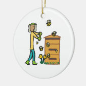 Bijenteelt Keramisch Ornament (Links)