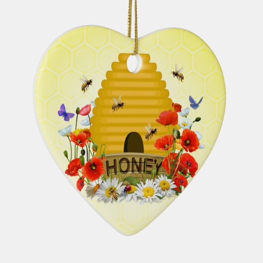 Bijenteelt Keramisch Ornament (Rechts)