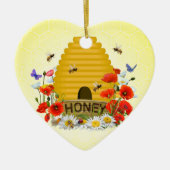 Bijenteelt Keramisch Ornament (Voorkant)