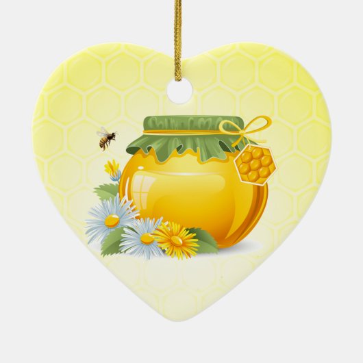 Bijenteelt Keramisch Ornament (Achterkant)