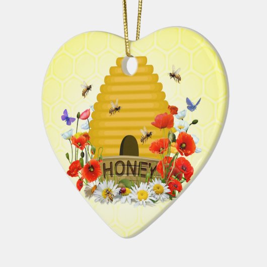 Bijenteelt Keramisch Ornament (Links)