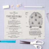 Bijenteelt Koningin Bee 1609 Publicatie Tissuepapier (Craft)