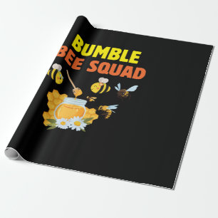 Bijenteelt Kunst Bumble Bee Squad 2 Cadeaupapier