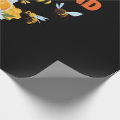 Bijenteelt Kunst Bumble Bee Squad 2 Cadeaupapier (Hoek)