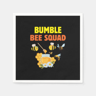 Bijenteelt Kunst Bumble Bee Squad 2 Servet
