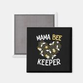 Bijenteelt | Mama Bee Keeper Magneet (Voorkant / Achterkant)
