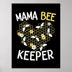 Bijenteelt   Mama Bee Keeper Poster