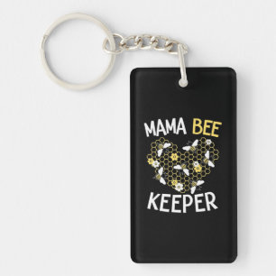 Bijenteelt Mama Bee Keeper Sleutelhanger