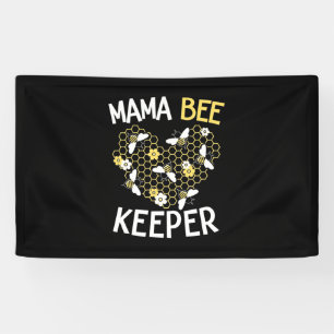 Bijenteelt Mama Bee Keeper Spandoek