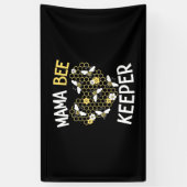 Bijenteelt | Mama Bee Keeper Spandoek (Verticaal)