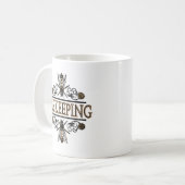 bijenteelt met bijen koffiemok (Voorkant links)