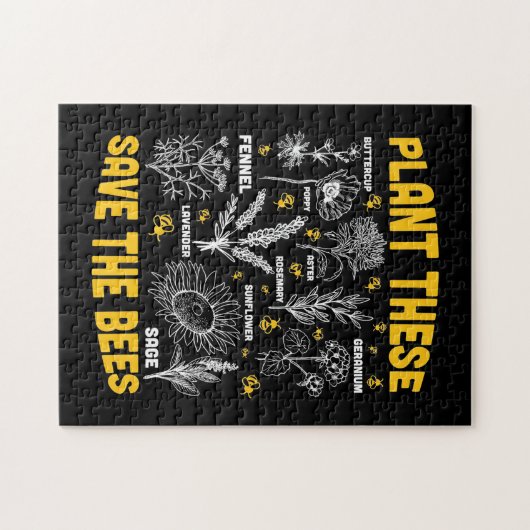 Bijenteelt | Plant met uitzondering van bijen Legpuzzel (Horizontaal)