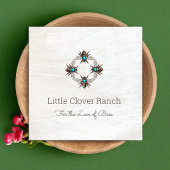 Bijenteelt Rustisch Visitekaartje van hout