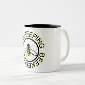 Bijenteelt Tweekleurige Koffiemok (Voorkant rechts)