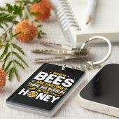 Bijenteelt | Wanneer bijen fokken Sleutelhanger (Voorkant Rechts)