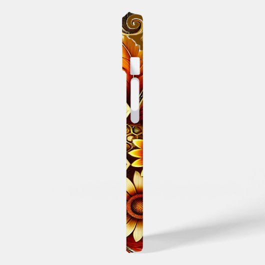 Bijenteeltontwerp | iPhone 14 Hoesje (Achterkant / Links)