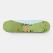 Bijenteeltscène - Sparen het bijenSkateboard Persoonlijk Skateboard (Horizontaal)