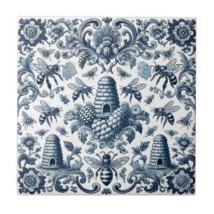 Bijenteeltstempels Oekraïne Bijenteelt Vintage Tegeltje