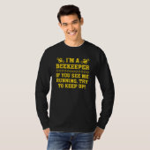 Bijenteler aan het werk t-shirt (Voorkant volledig)