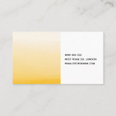 Bijenteler bietenkaas voor honingverkoop visitekaartje (Achterkant)