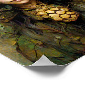 Bijenteler Fae Fantasy Art Poster (Hoek)