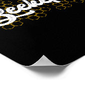 Bijenteler honingbijen poster (Hoek)