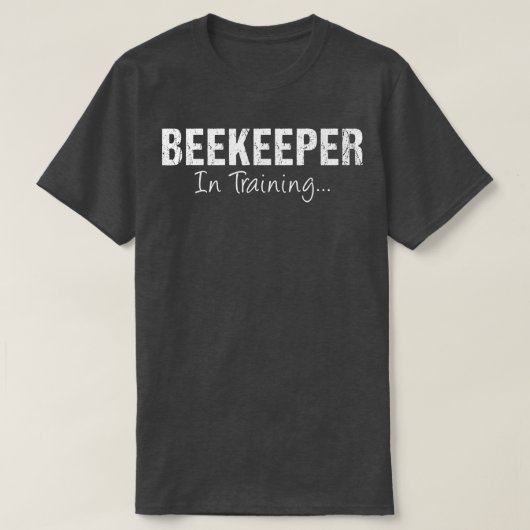Bijenteler in opleiding grappige vacature Future A T-shirt (Design voorkant)