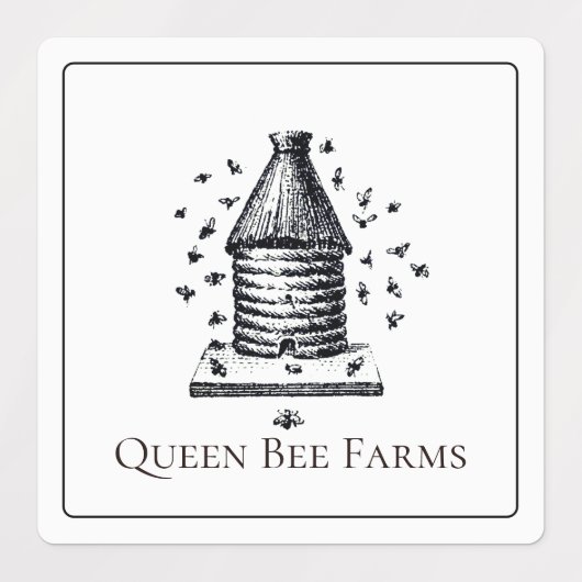  bijenteler of Boerderij Labels (Design 1)