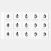 bijenteler of Boerderij Labels (Vel)