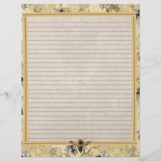  bijenteler — Recipe inserts (Achterkant)