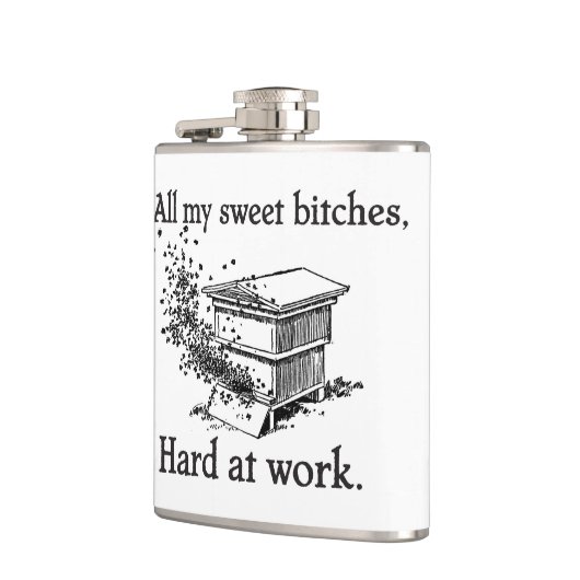 Bijenterkolf Heupfles (Links)