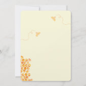 Bijenthema Gendergelijkheid Uitnodiging van de par (Achterkant)