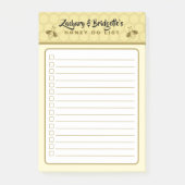 Bijenthema Honing Takenlijst Post-It Notities Post-it® Notes (Voorkant)