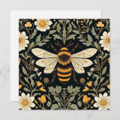 bijentuin feestdagenkaart (Voorkant / Achterkant)