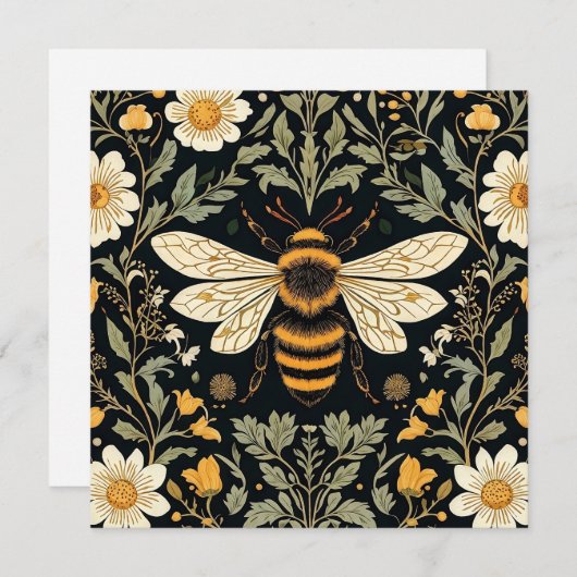  bijentuin feestdagenkaart (Voorkant / Achterkant)