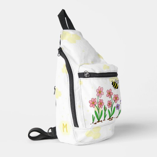 Bijentuin Gelukkig Sling Bag (Linkerhoek)
