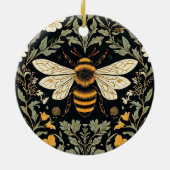 bijentuin keramisch ornament (Achterkant)