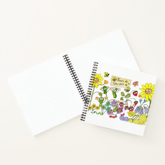 bijentuin notitieboek (Binnen)