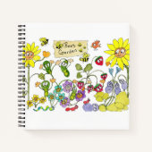 bijentuin notitieboek (Voorkant)