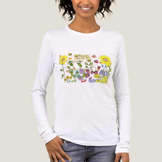Bijentuin Tri-Blend Shirt (Voorkant volledig)