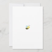 Bijenuitnodiging Baby shower Geslacht Zwangerschap Kaart (Achterkant)