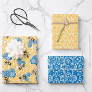 Bijenvolière Verpakkings Papier Set van 3 Inpakpapier Vel