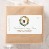 Bijenvolière Zakelijk Etiket (Insitu)