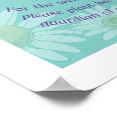 Bijenvriendelijk - Geharmoniseerde Natuur Poster (Hoek)