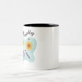 Bijenvriendelijk - Geharmoniseerde Natuur Tweekleurige Koffiemok (Center)