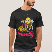 Bijenvriendelijke Cartoon T-shirt (Voorkant)