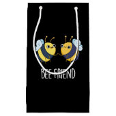 Bijenvriendelijke Funny Insect Bee Pun Dark BG Klein Cadeauzakje (Voorkant)