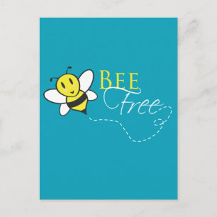 Bijenvrij Inspirerend ontwerp Briefkaart